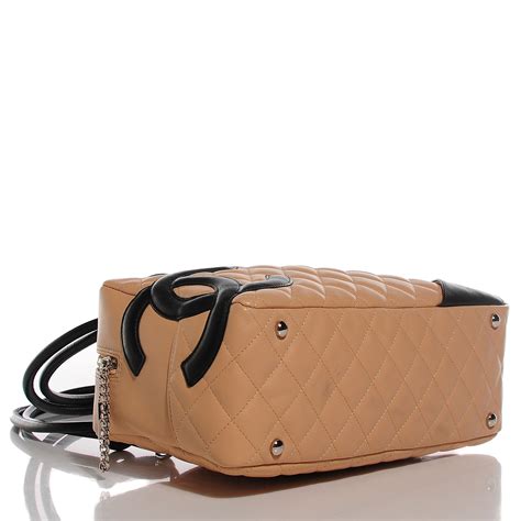 chanel cambon bowler|CHANEL Calfskin Quilted Large Cambon Bowler .